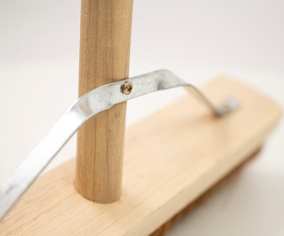 Everyday Wooden Platform Broom With Handle - Soft